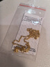 周大生18K金項鏈女款彩金鎖骨O字素鏈生日禮物送女生 約0.8g 45cm 曬單實(shí)拍圖