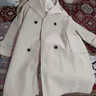 恒源祥毛呢外套女中長(cháng)款韓版2024新款秋冬裝學(xué)生呢子大衣女赫本 米白色 M 建議【105-120斤】 曬單實(shí)拍圖