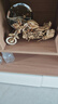 若客（ROKR）巡航摩托車(chē) diy手工積木立體拼圖木質(zhì)拼裝模型玩具車(chē)生日禮物 曬單實(shí)拍圖