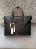 新秀麗（Samsonite）男士手提包13英寸電腦包休閑通勤牛皮革公文包生日禮物 TK9 曬單實(shí)拍圖