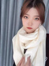 CinvaiKrose韓版圍巾女2025新款秋冬季保暖加厚圍脖披肩百搭男生日圣誕禮物 白色【生日禮物可代寫(xiě)心意賀卡】 曬單實(shí)拍圖