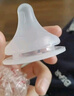 貝親奶嘴 新生兒奶嘴 寬口徑寶寶吸嘴 嬰兒硅膠奶嘴 自然實(shí)感啟銜奶嘴 離乳吸嘴（12個(gè)月+）-2只 曬單實(shí)拍圖