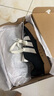 adidas「鯊魚(yú)面包鞋」ADIMATIC經(jīng)典滑板鞋男女阿迪達斯官方三葉草 黑色/白色   38.5 曬單實(shí)拍圖