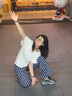CAMILA KSENIA女鞋爆款老爹鞋女2025新款夏季百搭厚底休閑網(wǎng)面透氣運(yùn)動(dòng)跑步鞋子 黑色 37 曬單實(shí)拍圖