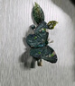 She's茜子發(fā)飾斑斕蝶夢刺繡蝴蝶橫夾馬尾盤發(fā)發(fā)夾發(fā)卡七夕禮物送女友 曬單實(shí)拍圖