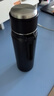 蘇泊爾保溫杯直飲杯316不銹鋼水杯男女學(xué)生兒童便攜茶水分離泡茶杯子 曜石黑【316L內(nèi)膽+茶濾】 520ml 曬單實(shí)拍圖