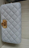 CHARLES&KEITH經(jīng)典菱格鏈條小方單肩斜挎包包女包生日禮物CK2-70160131 Cream奶白色 小包 曬單實(shí)拍圖