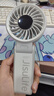 幾素（JISULIFE）風寶手持小風扇便攜式折疊小型風扇戶外掛脖辦公室桌面電扇七夕情人節(jié)禮物LIFE7灰 曬單實拍圖