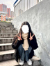 百搭韓版針織毛線紅色圍巾女2024圣誕冬季高級感新年禮物情侶圍脖 針織圍巾-酒紅色-1個裝-保暖 1 曬單實拍圖