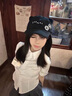 啄木鳥(niǎo)可愛(ài)貓咪耳朵刺繡棒球帽女生甜美萌宅系鴨舌帽子送生日禮物帽子 白色 貓耳棒球帽 均碼 可調節 曬單實(shí)拍圖