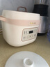 小熊（Bear）電燉鍋 電燉盅 隔水燉鍋 煲湯鍋 燉湯盅 蒸鍋 嬰兒輔食鍋煮粥鍋燕窩可預(yù)約帶蒸籠DDZ-D16C1 1.6L 曬單實拍圖