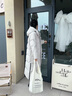 坦博爾戶(hù)外2025冬季新款羽絨服女長(cháng)款連帽運動(dòng)百搭保暖外套TE5550873D 縞羽灰 XS (160) 曬單實(shí)拍圖