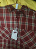森馬（Semir）[商場(chǎng)同款]長(zhǎng)袖襯衫女中長(zhǎng)款oversize春2025格紋上衣101125105007 曬單實(shí)拍圖