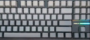 狼蛛（AULA）F108pro客制化機械鍵盤(pán)有線(xiàn)/藍牙/2.4G無(wú)線(xiàn)三模連接全配列Gasket結構RGB燈效游戲辦公鍵盤(pán)家用設備 F108pro微塵灰側刻-焦糖拿鐵軸 曬單實(shí)拍圖