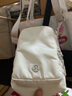 lululemon丨Water Bottle帶前側口袋斜挎水壺包 拒水 LU9BO7S 淺象牙白 O/S 曬單實(shí)拍圖