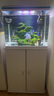 天寶魚缸帶柜子客廳家用中小型懶人免換水玻璃金魚缸整套水族箱帶氧氣 520標(biāo)配+柜子+大禮包 曬單實(shí)拍圖