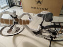 馬丁威龍德國MEAVON長(cháng)途旅行自行車(chē)鋁合金油碟26寸蝴蝶把彎梁發(fā)電輪公路車(chē) 消光黑色【禧瑪諾油剎】 24速 700C【160到185的身高】 曬單實(shí)拍圖
