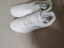 安踏小白鞋男鞋秋冬新款板鞋輕便薄底好打理白色休閑鞋子男通勤運動(dòng)鞋 曬單實(shí)拍圖
