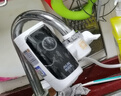 奧克斯（AUX）電熱水龍頭免安裝快速加熱廚房冷熱廚房寶即熱式電熱水器X-SJX3接駁式加漏保 曬單實拍圖
