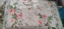 富安娜床笠四件套純棉100%全棉印花床上雙人被套床單 汐顏230*229cm 曬單實(shí)拍圖