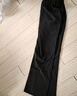 迪伽達(dá)cleanfit微喇休閑西褲子男士春夏秋季款冰絲垂墜感柳葉彎刀直筒褲 SBXS-C911-6黑色 XL 曬單實(shí)拍圖