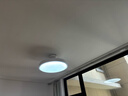奧克斯【包安裝】無葉風(fēng)扇燈LED家用全光譜照明臥室餐廳隱形吊扇燈 【離心式】寶寶風(fēng)無葉扇50W 曬單實(shí)拍圖