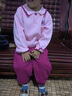 G.DUCKKIDS童裝女童春裝套裝兒童服裝小童春裝運(yùn)動(dòng)衛(wèi)衣兩件套1-3女寶寶衣服 粉紅色草莓熊【春秋款】 90 尺碼1~2歲【 80-90cm】 曬單實(shí)拍圖