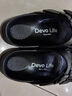 Devo Life的沃男女同款涼拖EVA一字拖鞋外穿夏季防水海邊沙灘鞋1618 黑色EVA 37 曬單實(shí)拍圖