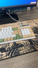 方正（Founder）K450鍵盤(pán)三拼升級版 機械手感游戲電競筆記本臺式電腦外設 全尺寸有線(xiàn)單鍵盤(pán)【卡其】 曬單實(shí)拍圖