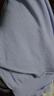 U.S. POLO ASSN.保羅針織衫秋冬季長(cháng)袖T恤保暖羊毛衫打底衫時(shí)尚百搭 淡雅紫003【圓領(lǐng)】 L 曬單實(shí)拍圖