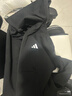 阿迪達(dá)斯 （adidas）男 運(yùn)動(dòng)型格系列 M FI SL FZ 針織夾克 JI8768 黑色  XL  曬單實(shí)拍圖