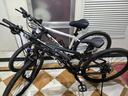 喜德盛山地自行車黑客500 X6鋁合金車架27.5大輪徑 油壓碟剎24速變速 深灰/白15.5(身高155-170 曬單實拍圖