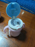 FGA富光兒童保溫杯寶寶幼兒園吸管鴨嘴學(xué)飲杯316L不銹鋼喝水壺杯子粉 曬單實(shí)拍圖