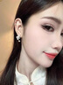 伊燦微鑲水鉆仿珍珠耳釘女2025年新款爆款耳環(huán)小眾設計高級感氣質耳飾 微鑲水鉆珍珠耳釘女 曬單實拍圖