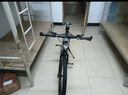 金武端自行車(chē)成人山地車(chē)公路賽車(chē)單車(chē)騎行變速超輕越野中學(xué)生初中青少年 頂配版-輻條輪-黑白色 26寸21速 曬單實(shí)拍圖