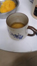 汝窯茶杯大容量辦公杯中式茶水分離杯變色馬克杯帶蓋過濾喝茶水杯 陶瓷汝窯喜鵲報喜變色辦公杯 曬單實拍圖
