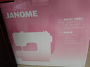 JANOME 日本真善美525A多功能迷你小型電動(dòng)衣車鎖邊縫紉機(jī)臺(tái)式家用微型 日本真善美525A縫紉機(jī)(標(biāo)配) 曬單實(shí)拍圖