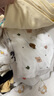 棉加加（Cotton++）2條嬰兒包單春秋冬夏新生兒純棉a類(lèi)寶寶包巾抱被空調房待產(chǎn)包裹 夾棉貓咪+單層考拉【1厚1薄】 85*85cm【產(chǎn)房必備】 曬單實(shí)拍圖