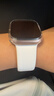 Apple/蘋(píng)果 Watch Series 10 智能手表GPS款42毫米玫瑰金色鋁金屬表殼淡桃粉色運動(dòng)型表帶M/L MX1V3CH/B 曬單實(shí)拍圖
