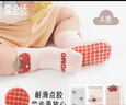 愛(ài)寶適嬰兒襪子春秋寶寶學(xué)步地板襪防滑隔涼腳套兒童早教襪M碼3雙裝S725 曬單實(shí)拍圖