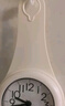 BBA掛鐘浴室防水廚房衛生間創(chuàng  )意家居迷你時(shí)鐘個(gè)性小巧石英鐘珍珠白 曬單實(shí)拍圖