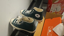 匡威（Converse）官方 1970S巴恩風(fēng)穿搭運(yùn)動帆布鞋叢林綠綠色168508C 綠/168508C 41.5 曬單實(shí)拍圖