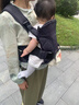 BabyBjorn瑞典原裝進(jìn)口嬰兒背帶前抱式后背透氣外出抱娃神器one網(wǎng)眼系列 煙灰色/網(wǎng)眼 曬單實(shí)拍圖