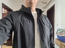 安踏（ANTA）訓練男絲光絨風(fēng)衣綜訓系列25年秋季新款梭織厚外套152517602S 基礎黑-5 2XL (男185) 曬單實(shí)拍圖