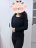 保暖內(nèi)衣套裝男士25年秋冬季新款加厚羊絨蠶絲打底衫女士秋衣秋褲 男-經(jīng)典黑 2XL 男款【建議125-140斤】 曬單實(shí)拍圖