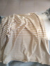 皮爾卡丹（pierre cardin）新疆棉男士長(cháng)袖t恤2025春秋季圓領(lǐng)條紋打底衫上衣男裝體恤 23725卡其 2XL 建議135-150斤 曬單實(shí)拍圖