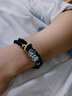 銀千惠黑曜石手串男士999純銀貔貅手鏈輕奢轉運520情人節生日禮物送男友 富足貔貅手鏈/999足銀 精美禮盒送老公/時(shí)尚潮流/配證書(shū)/男生生日禮物 曬單實(shí)拍圖