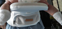 usbeesbaby二合一折疊腰凳背帶豎抱M坐姿護(hù)髖戶外逛街抱娃神器 牛奶白折疊單腰凳JDQ 曬單實(shí)拍圖