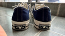 匡威（Converse）官方?1970S經(jīng)典低幫運動(dòng)復古帆布鞋暗夜藍164950C 暗夜藍色/164950C 42 曬單實(shí)拍圖