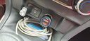 紐曼（Newmine）車載充電器120W超級快充閃充汽車轉(zhuǎn)換器usb快充頭新能源車也適用 【高配200W】超級快充-雙口獨(dú)立 曬單實(shí)拍圖